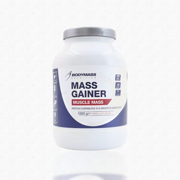 Mass Gainer de body mass. Optimale pour les sportifs désirant optimiser un gain de masse musculaire de qualité.