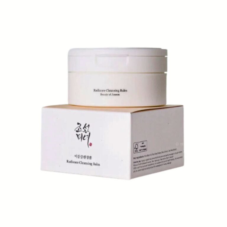 Pot de Baume Nettoyant Éclat BEAUTY OF JOSEON enrichi en son de riz pour un démaquillage doux et efficace