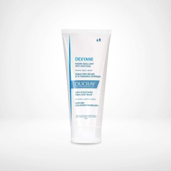 Baume Émollient Anti-Démangeaison DEXYANE. Ce baume représente une solution complète pour les peaux ayant besoin d'une attention particulière, offrant un confort durable et une protection contre les symptômes de l'eczéma atopique.