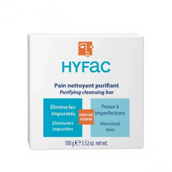 HYFAC -PAIN NETTOYANT- PURIFIANT 100G