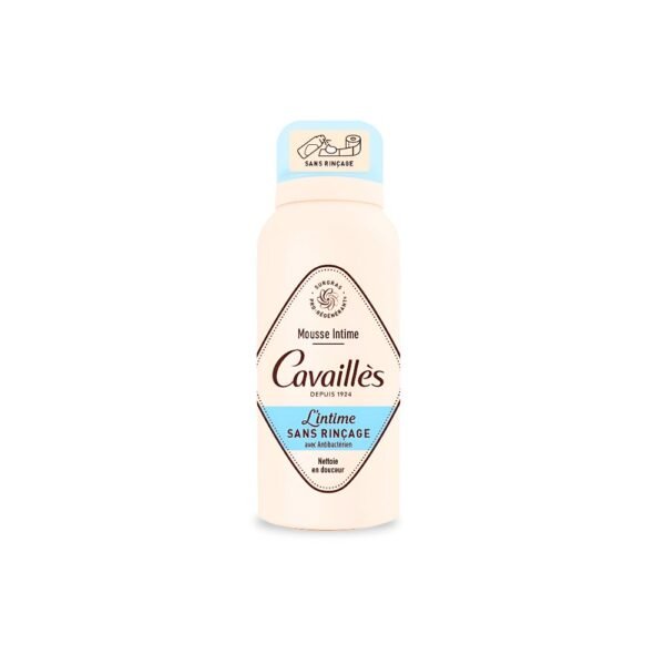 Cavaillès - Mousse Intime sans rinçage avec Antibactérien - 200ml