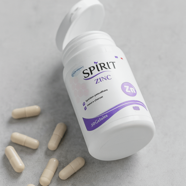 Spirit Zinc – 30 gélules | Immunité, Peau & Antioxydant