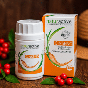 Ginseng naturel complément – énergie et vitalité