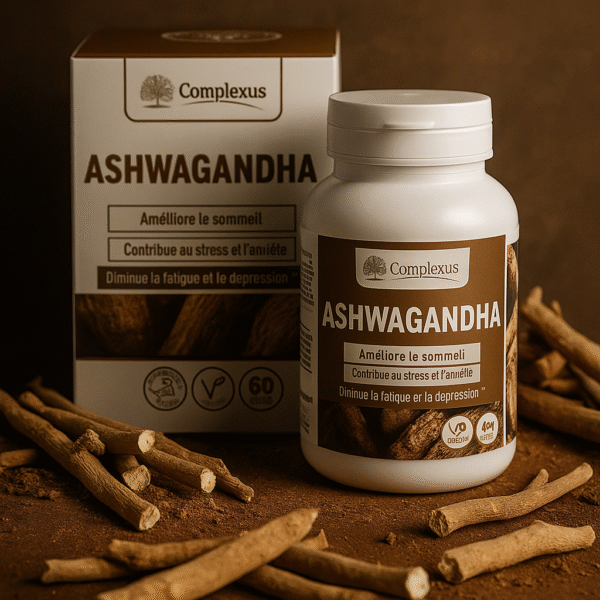 Complemax Ashwagandha 60 Gélules – Anti-Stress Naturel