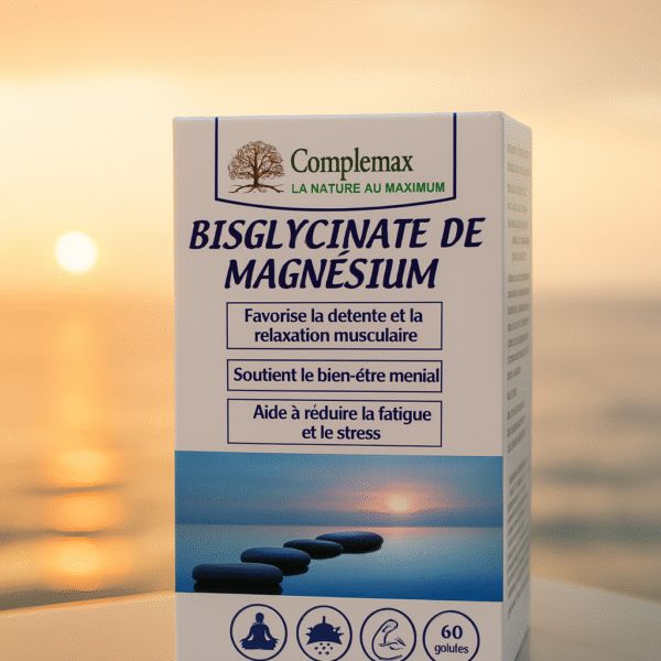 Complemax Magnésium Bisglycinate 60 Gélules – Détente Musculaire & Sommeil