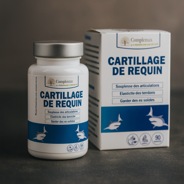 Complemax Cartilage de Requin 400 mg – 90 Gélules | Confort Articulaire