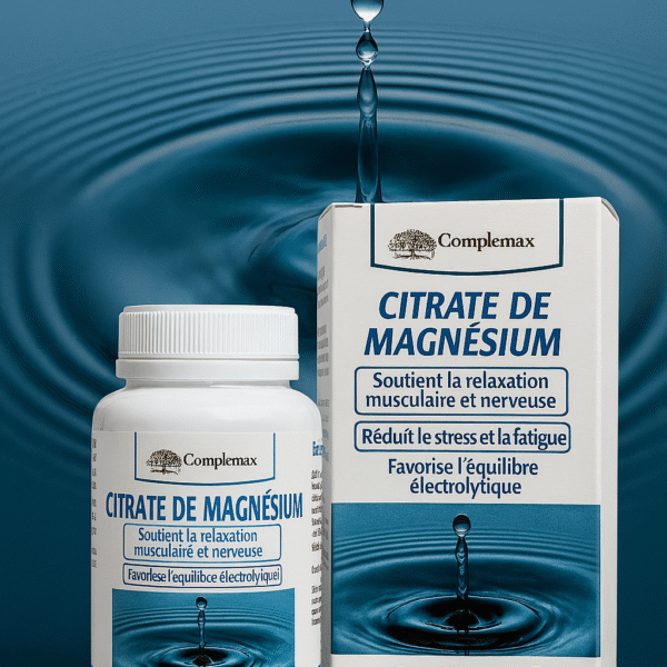 Complemax Citrate de Magnésium 60 Gélules – Détente Musculaire & Sommeil