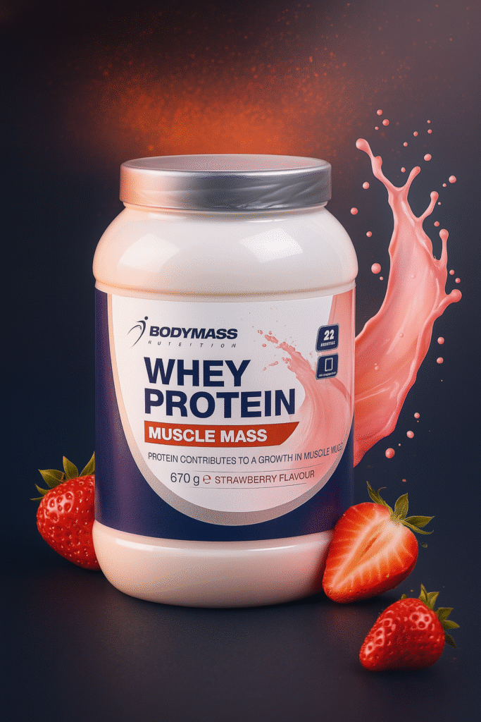 whey fraise bodymass