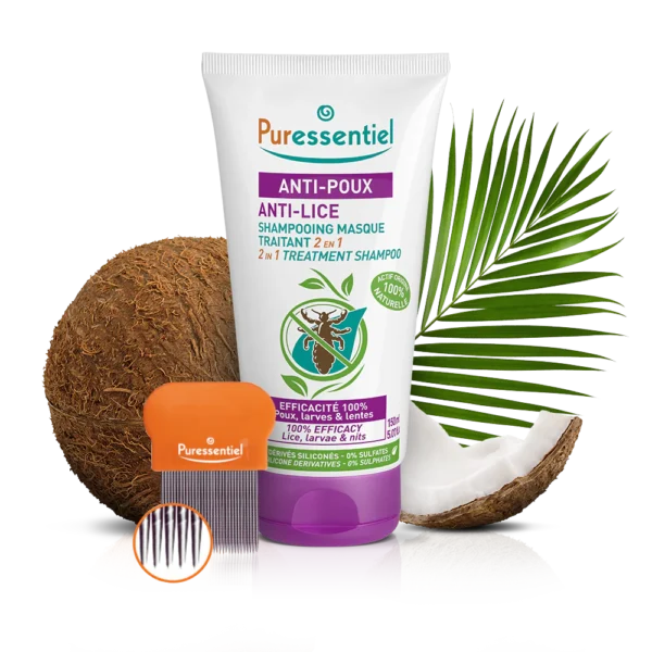 Shampooing Masque Traitant 2 en 1 Anti-Poux
