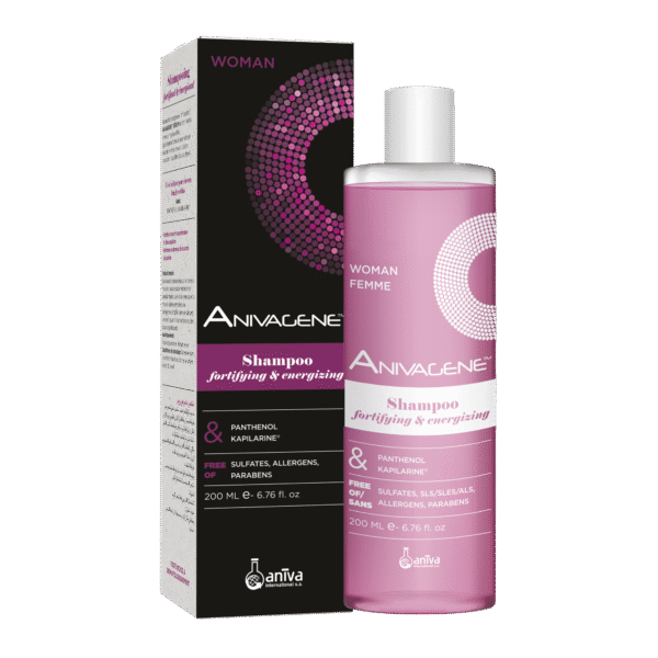 ANIVAGENE™ Woman – Shampooing fortifiant & énergisant